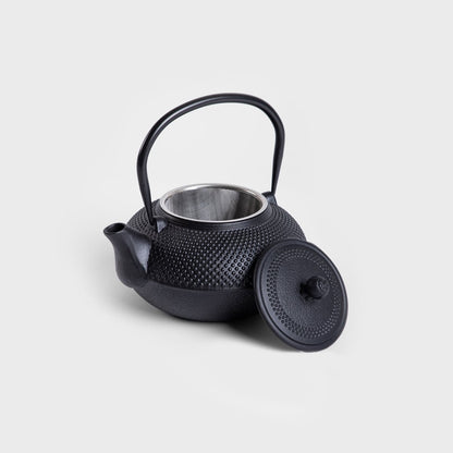 ANDREAS Cast Iron Tea Pot Black 1.5L