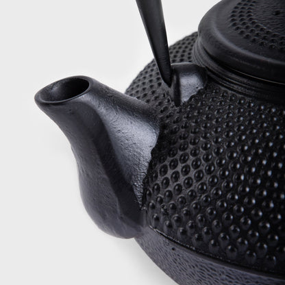 ANDREAS Cast Iron Tea Pot Black 1.5L