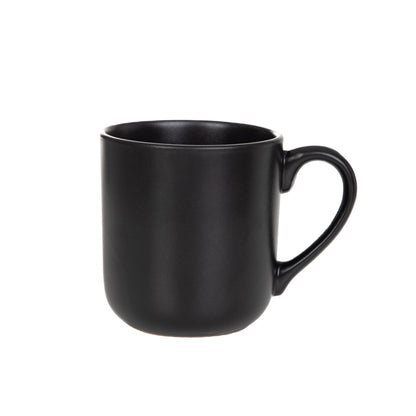 FAMELIO Black Ceramic Mug 0.4L