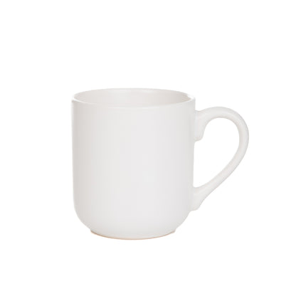 FAMELIO White Ceramic Mug 0.4L