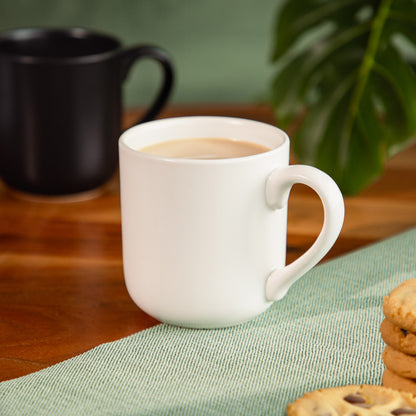 FAMELIO White Ceramic Mug 0.4L