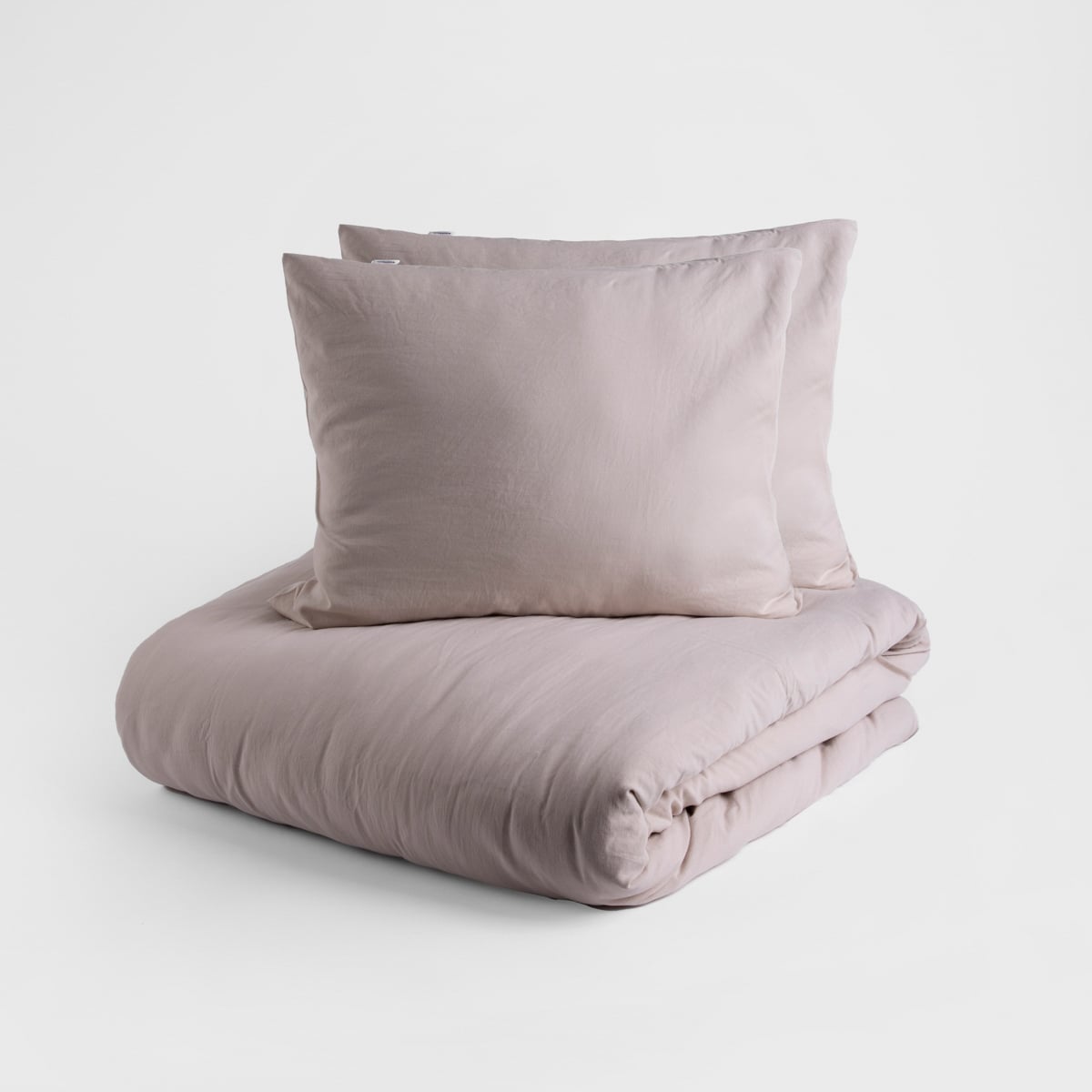 MAISY Microfibre Beige Bedding Set 160x200 cm with 2 Pillowcases