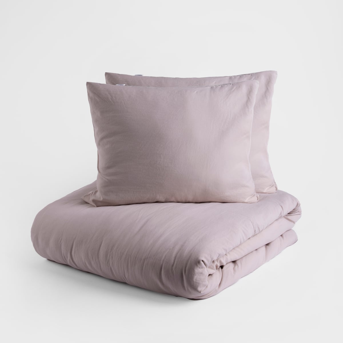 MAISY Microfibre Beige Bedding Set 220x200 cm with Pillowcases