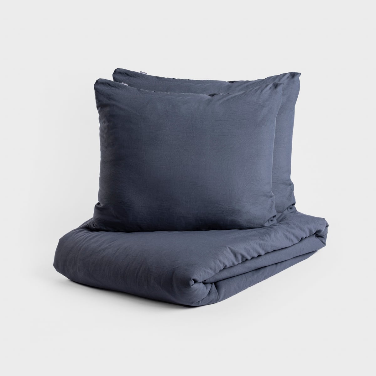 MAISY Microfibre Grey Bedding Set 160x200 cm with 2 Pillowcases