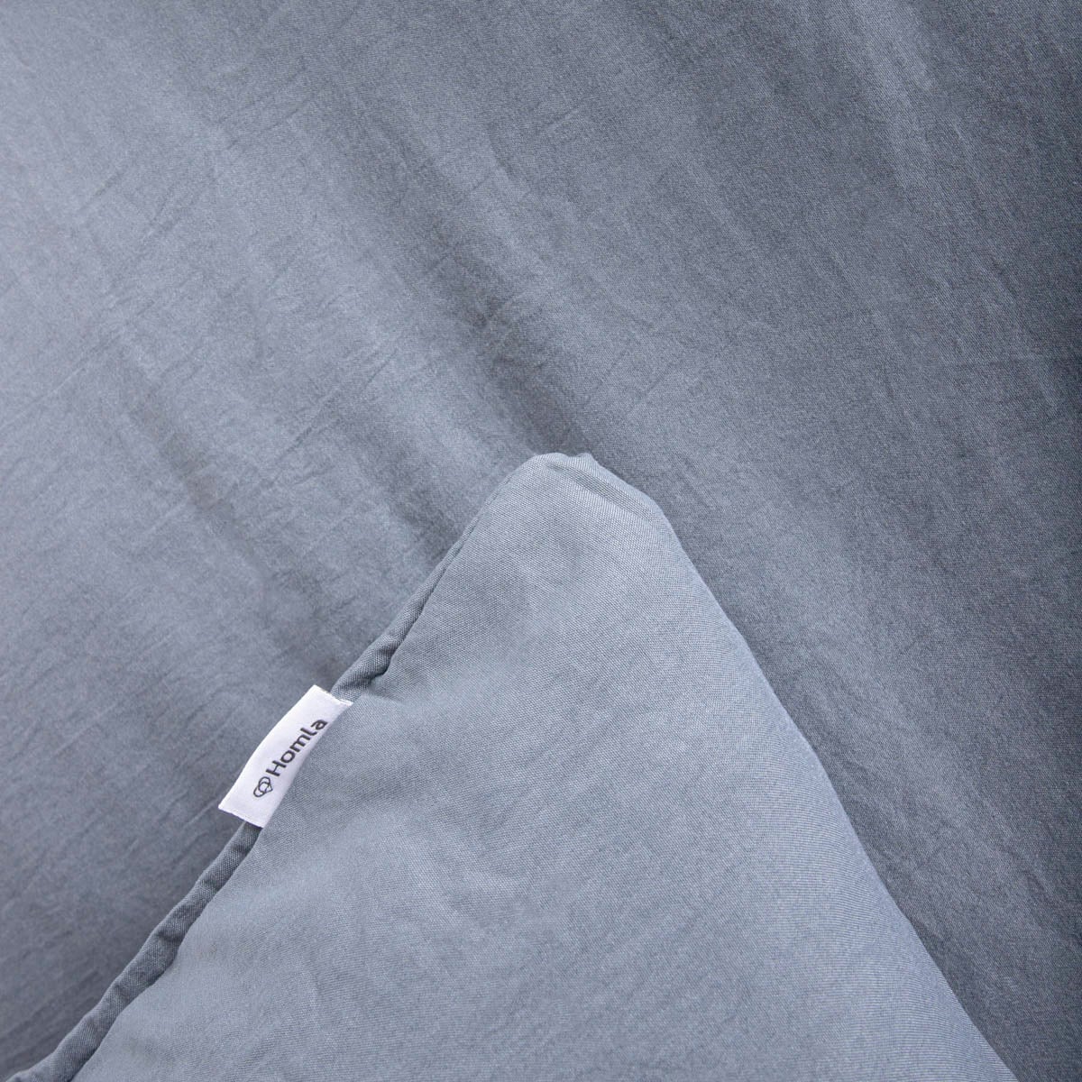 MAISY Microfibre Grey Bedding Set 160x200 cm with 2 Pillowcases