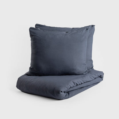 MAISY Microfibre Grey Bedding Set 220x200 cm with 2 Pillowcases