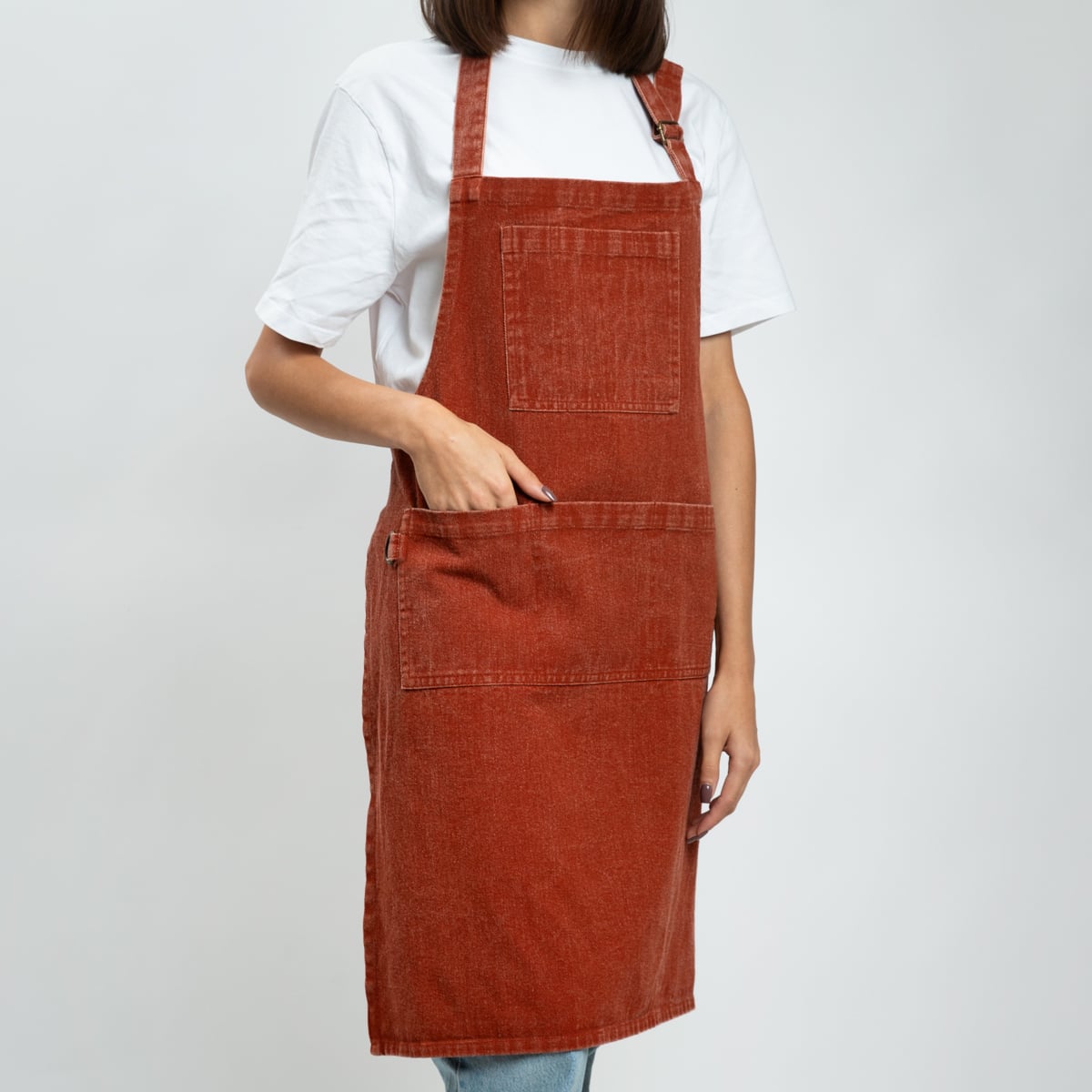 NASH Denim Kitchen Apron 60x80 cm