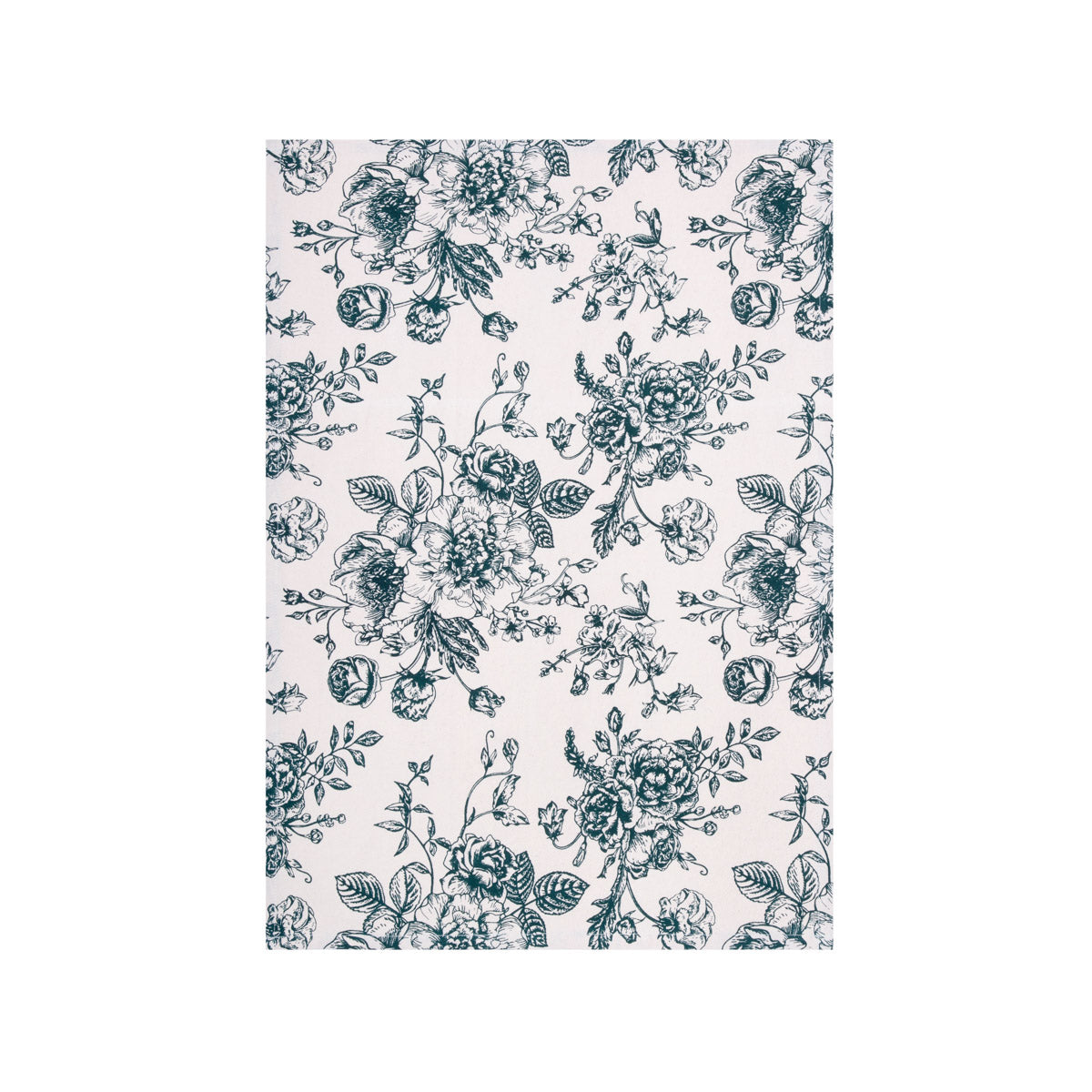 NELE Kitchen Cloth Set in Floral Design - 2 Pack 45x65 cm
