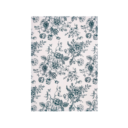 NELE Kitchen Cloth Set in Floral Design - 2 Pack 45x65 cm