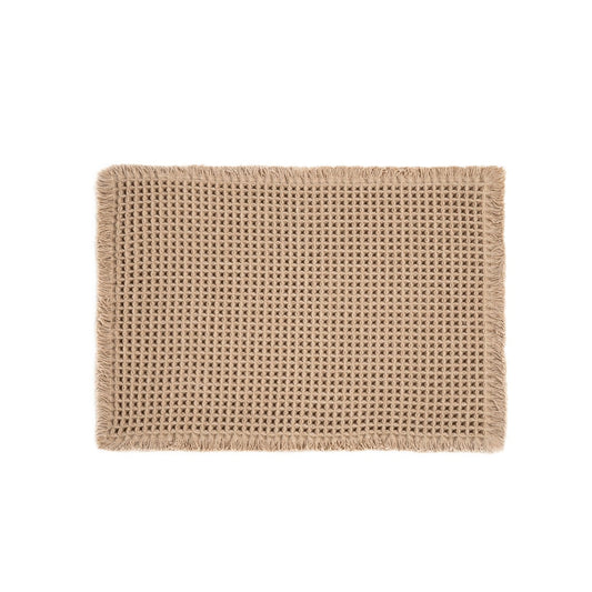 VAFFEL Bathroom Rug Waffle Texture 40x60 cm