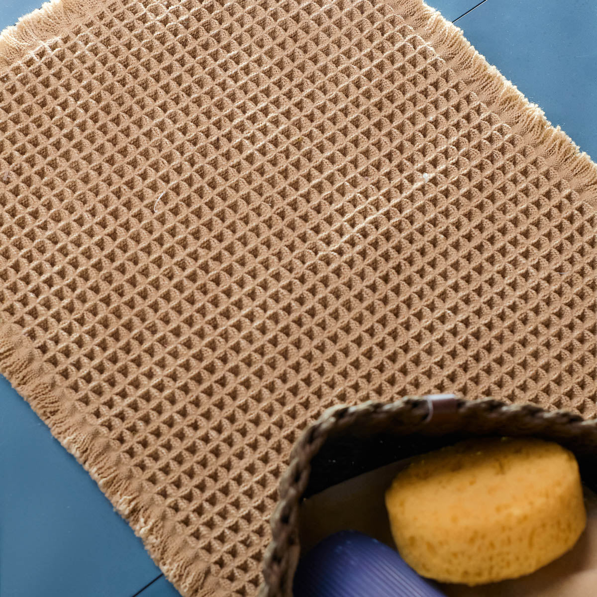 VAFFEL Bathroom Rug Waffle Texture 40x60 cm