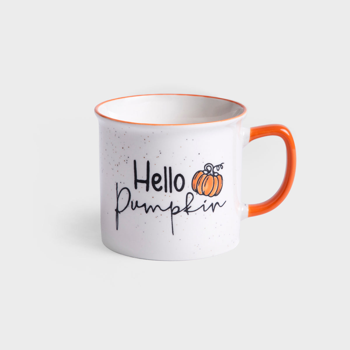GHOST TOWN Ceramic Mug Hello Pumpkin with Orange Handle 0.4L