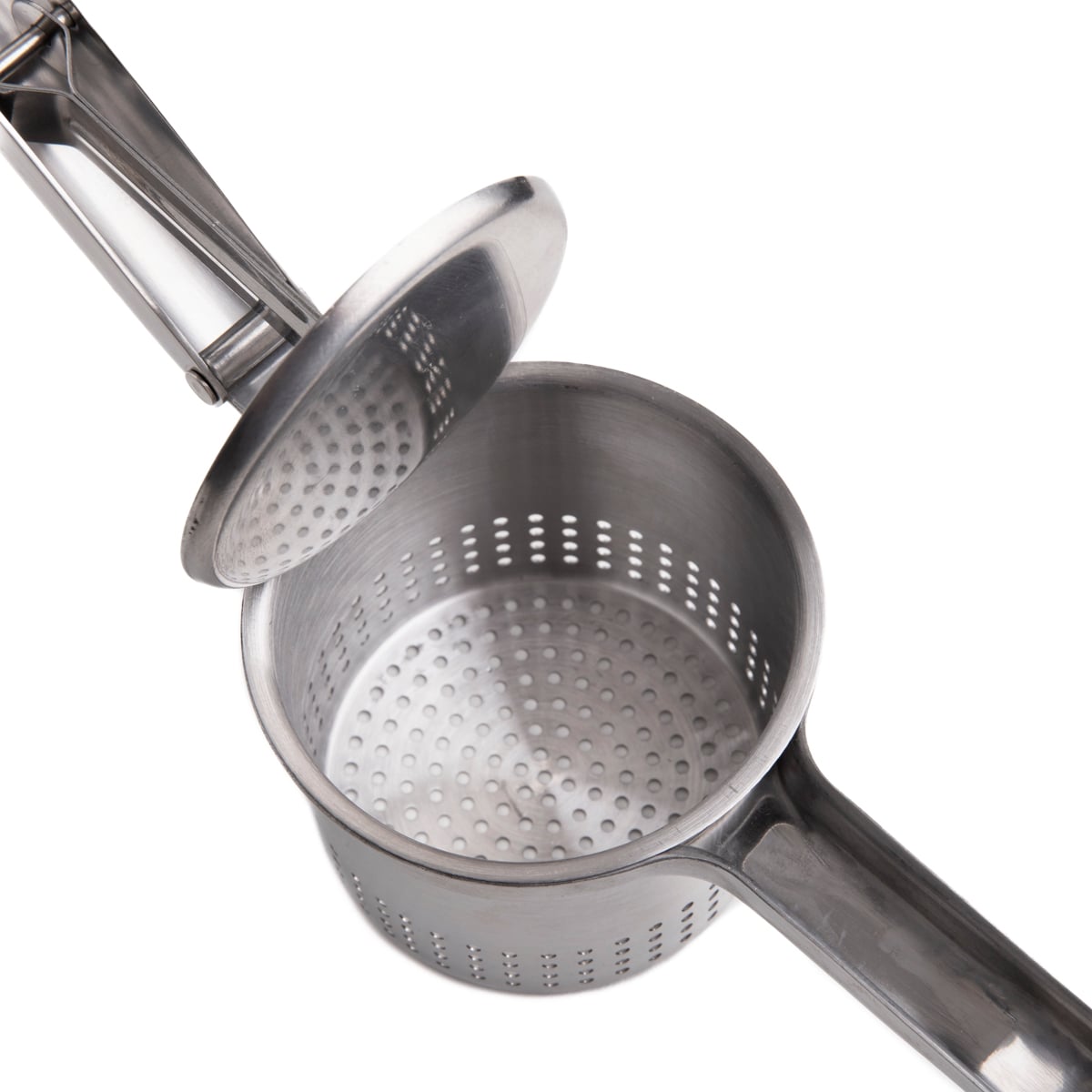 EASY COOK Potato Press 24x13x13 cm - Stainless Steel Kitchen Accessory