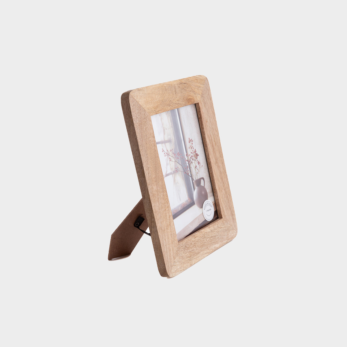 ABESÉ Wooden Photo Frame 10x15 cm Natural Finish