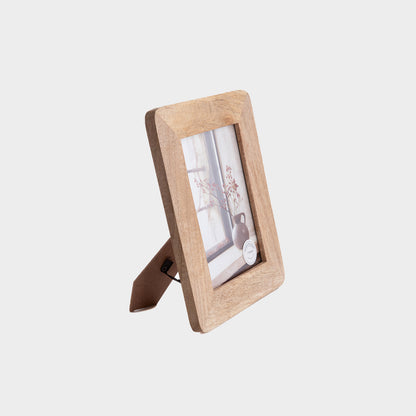 ABESÉ Wooden Photo Frame 10x15 cm Natural Finish