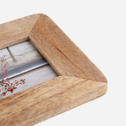 ABESÉ Wooden Photo Frame 10x15 cm Natural Finish