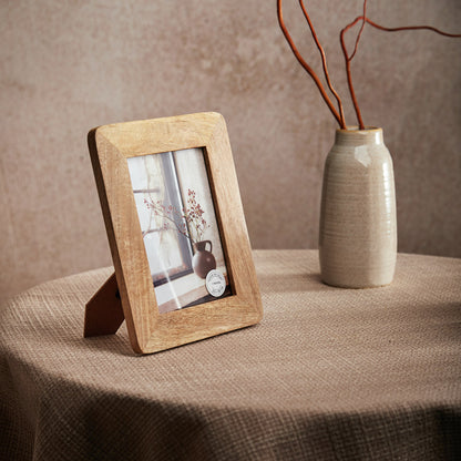 ABESÉ Wooden Photo Frame 13x18 cm Natural Wood