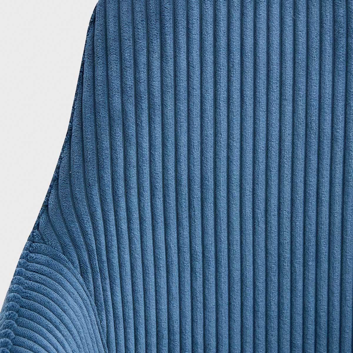 PEMA Corduroy Navy Blue Chair 60x56x82 cm