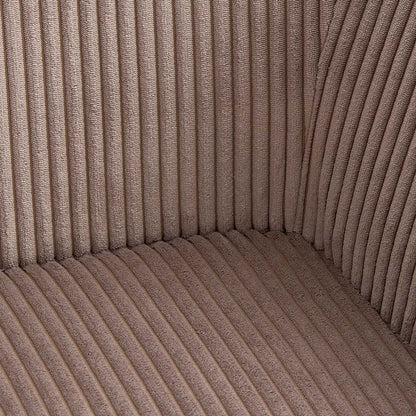 PEMA Corduroy Brown Chair 56x50x50 cm