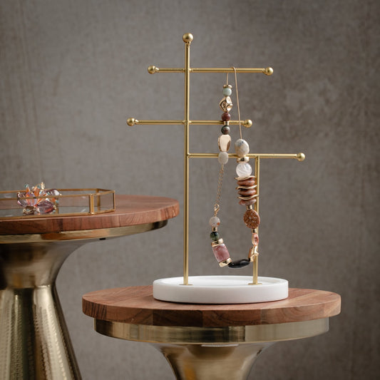 DITA Gold Jewellery Display Stand 21x16x31 cm