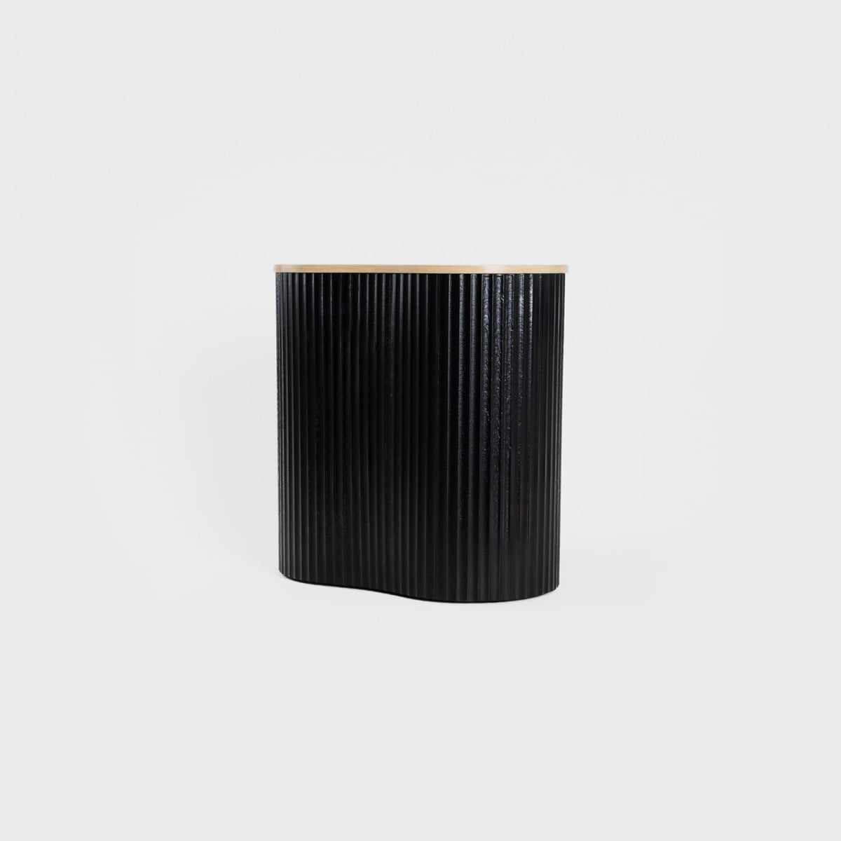GEBO Black Coffee Table 47x37x47.5 cm - Modern Minimalist Design