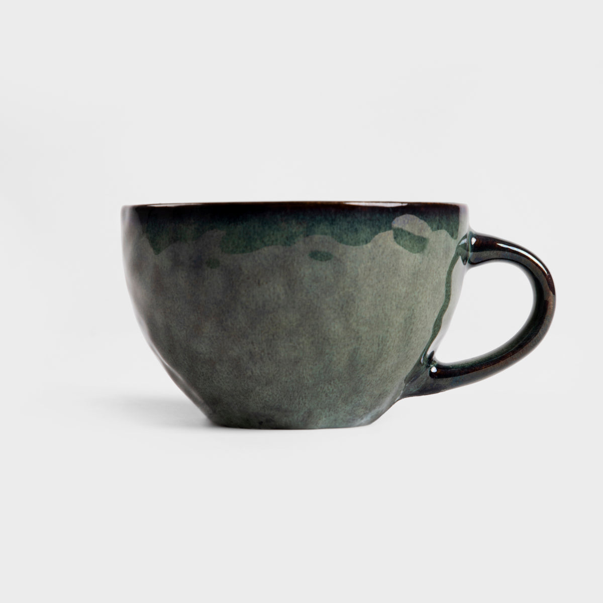 MIDO Dark Green Ceramic Mug 0.37L