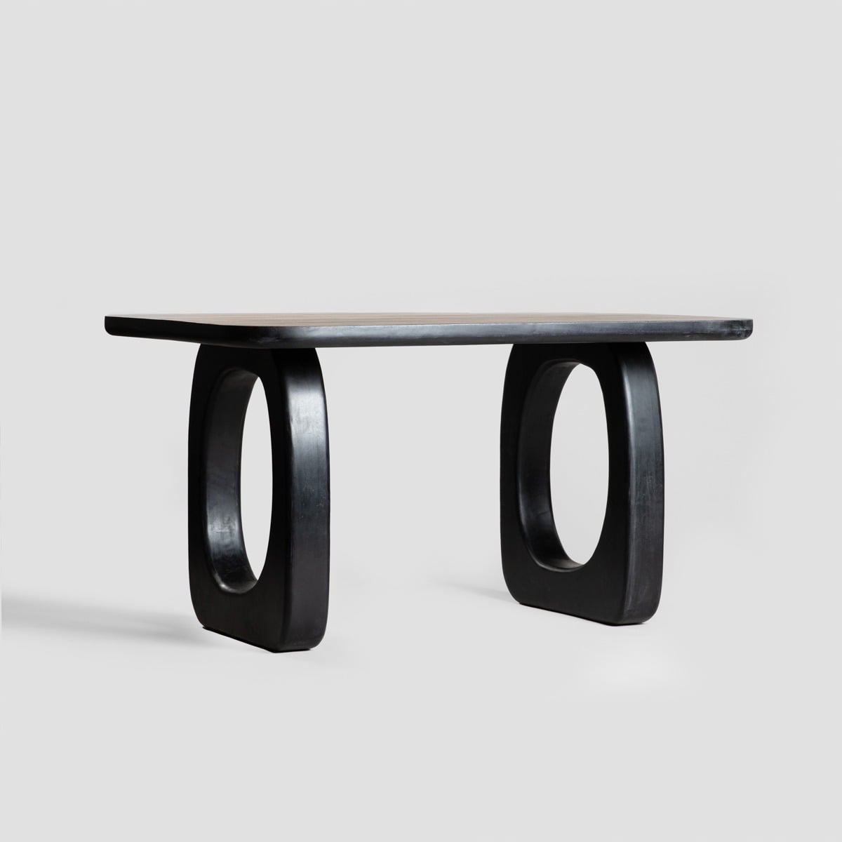 ASTIR Solid Mango Wood Black Table 160x100x76 cm