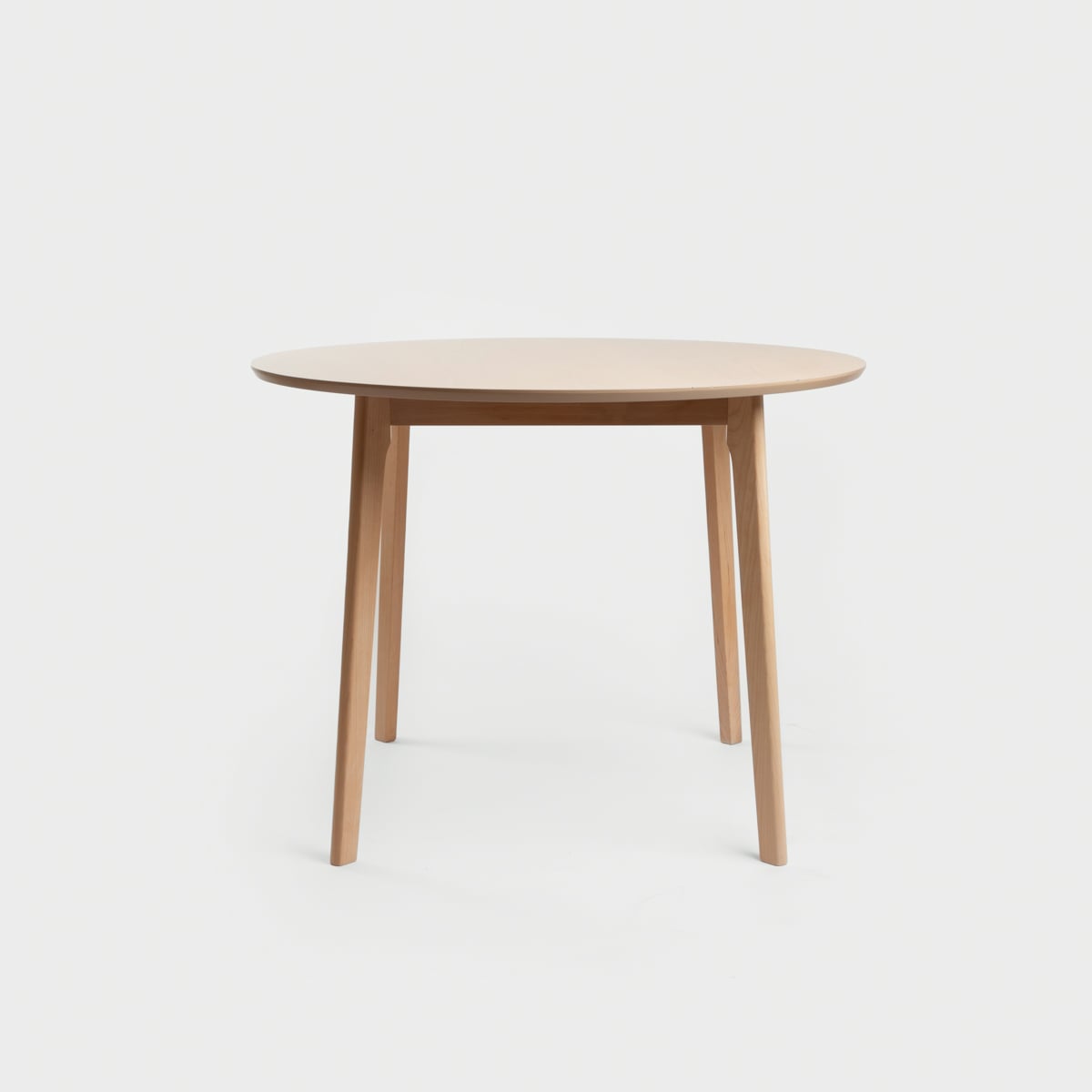 MALTI Natural Wood Table 100x100x75 cm by HOMLA