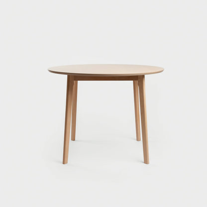 MALTI Natural Wood Table 100x100x75 cm by HOMLA