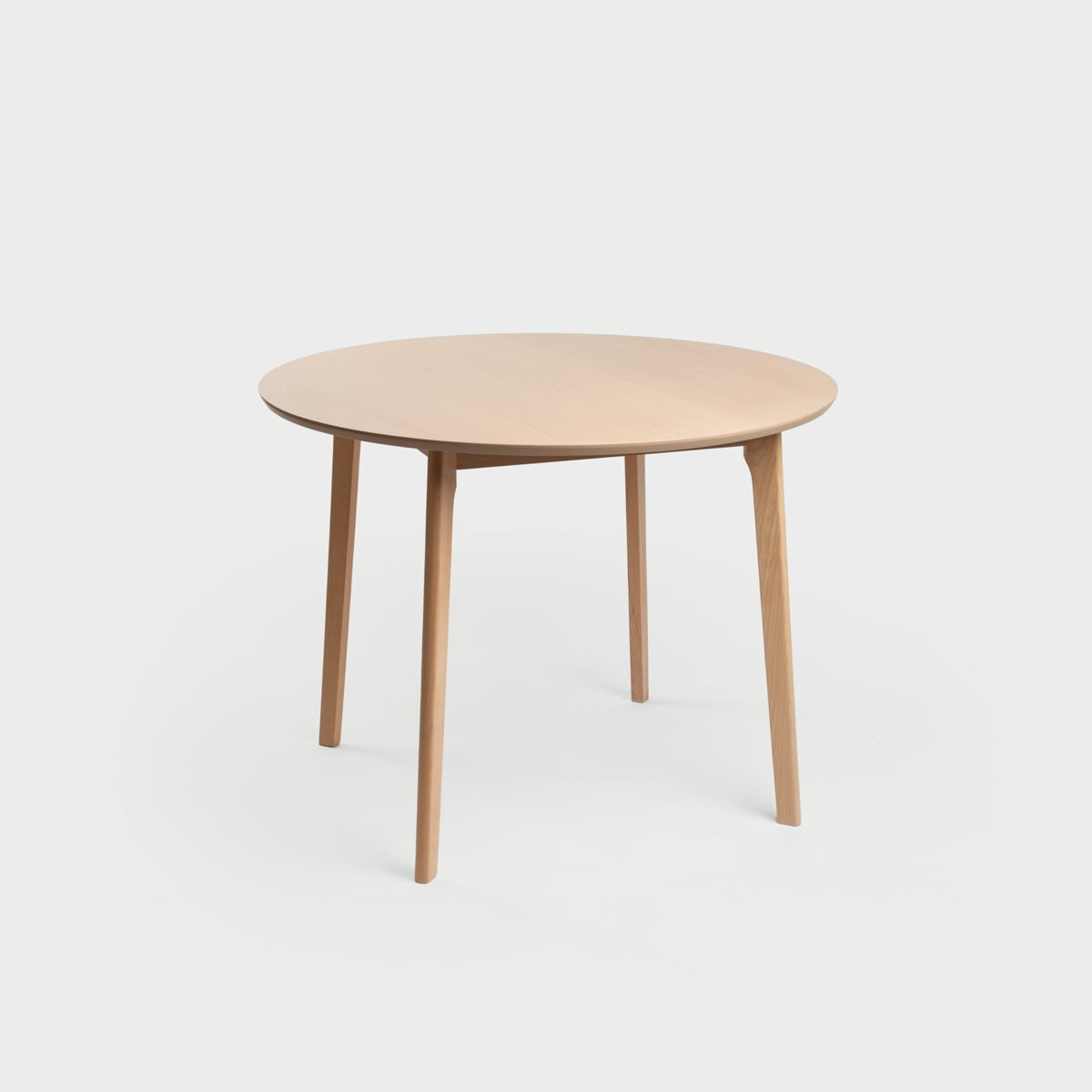MALTI Natural Wood Table 100x100x75 cm by HOMLA