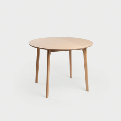 MALTI Natural Wood Table 100x100x75 cm by HOMLA