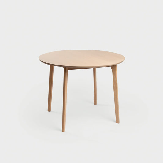 MALTI Natural Wood Table 100x100x75 cm by HOMLA