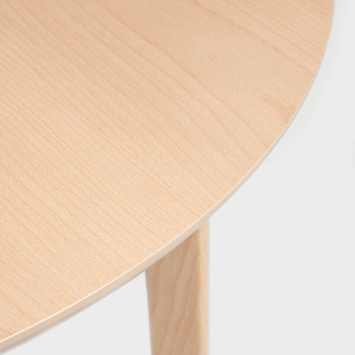 MALTI Natural Wood Table 100x100x75 cm by HOMLA