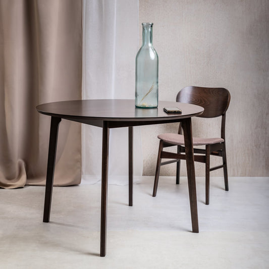 Malti Dark Brown Table 100x100x75 cm