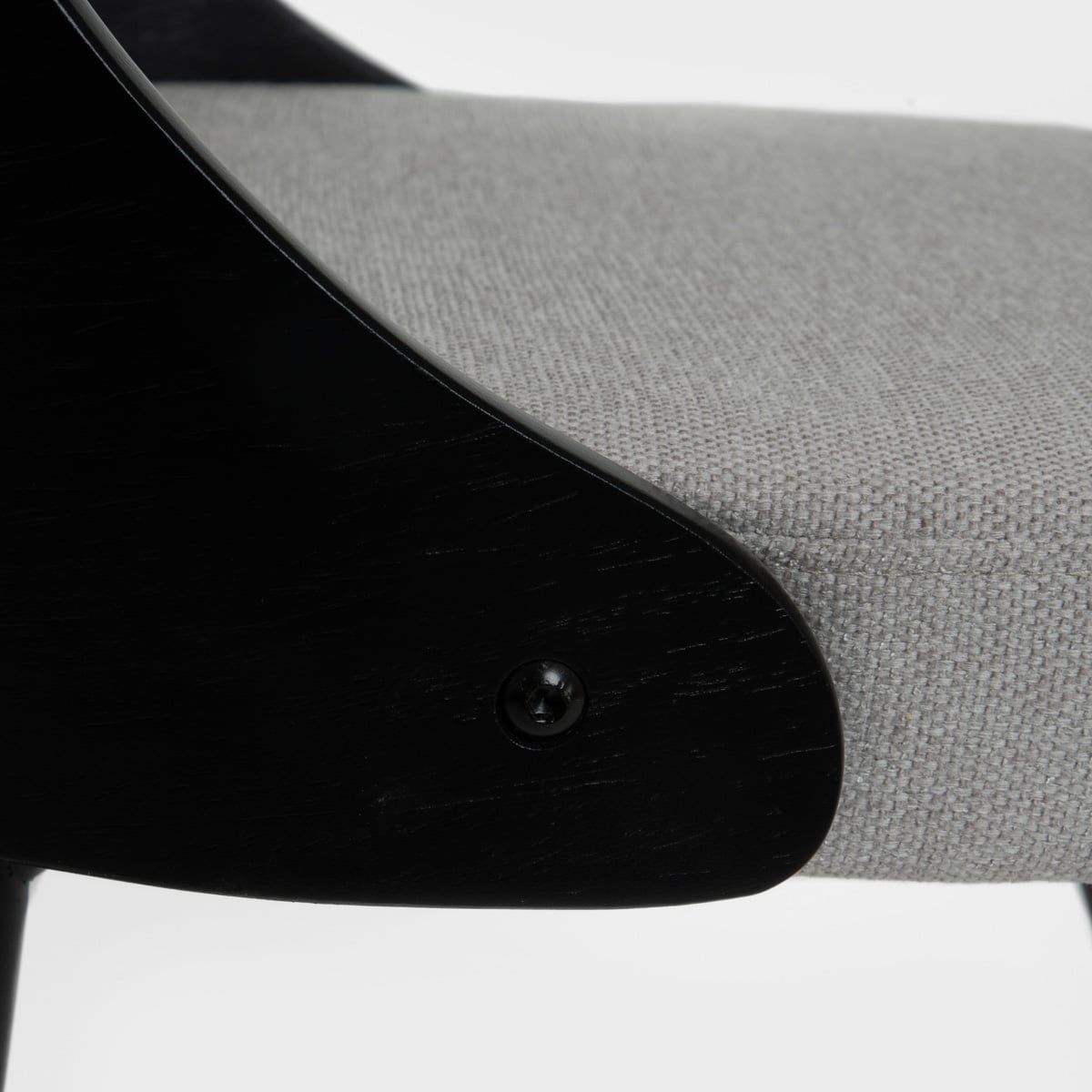 HELIC Black Chair - 54x48x76cm Indoor Seating