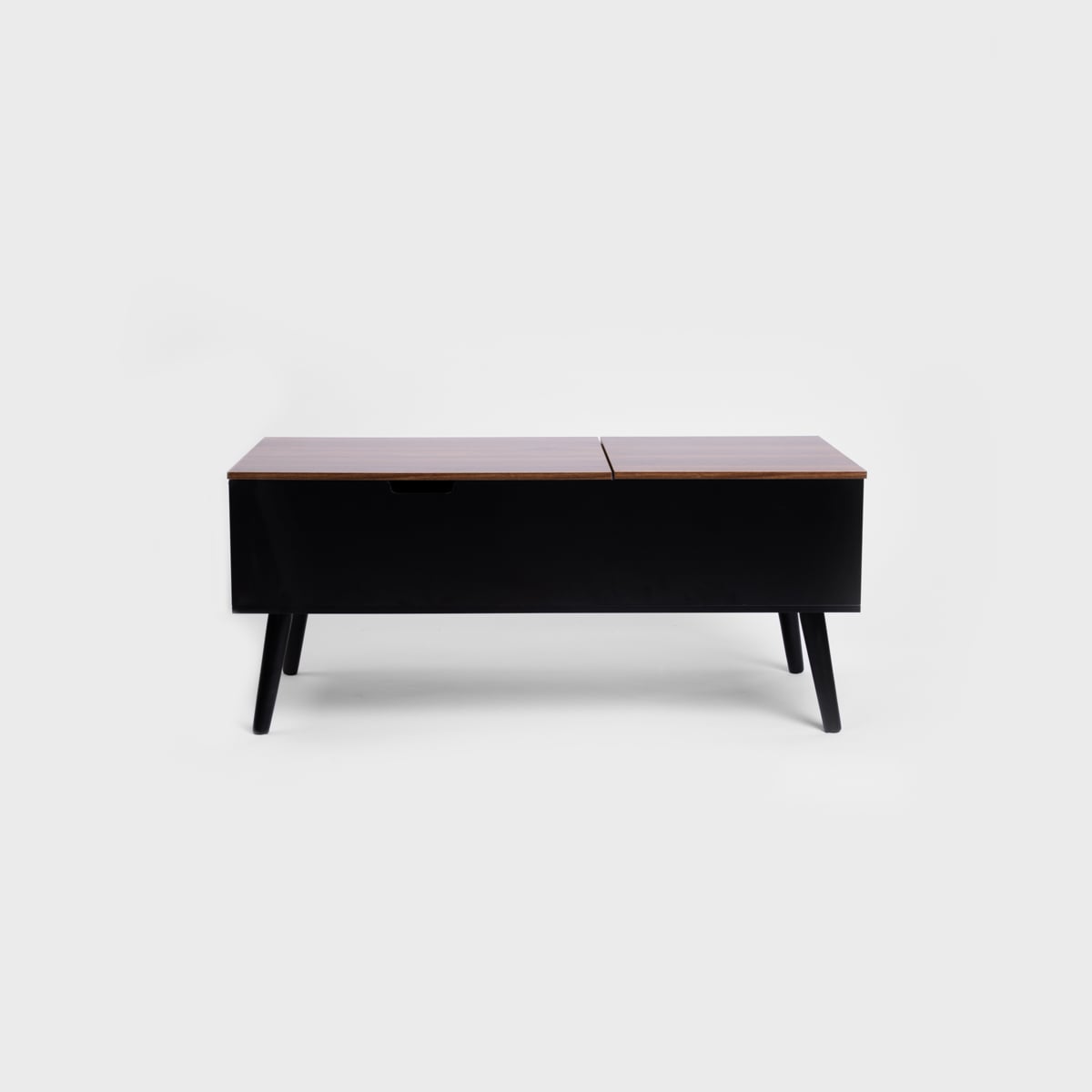 ANZABI Coffee Table with Lift Top Brown 105x50x43 cm