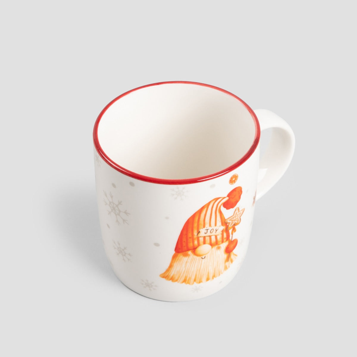 Ceramic Christmas Gnome Mug 320ml