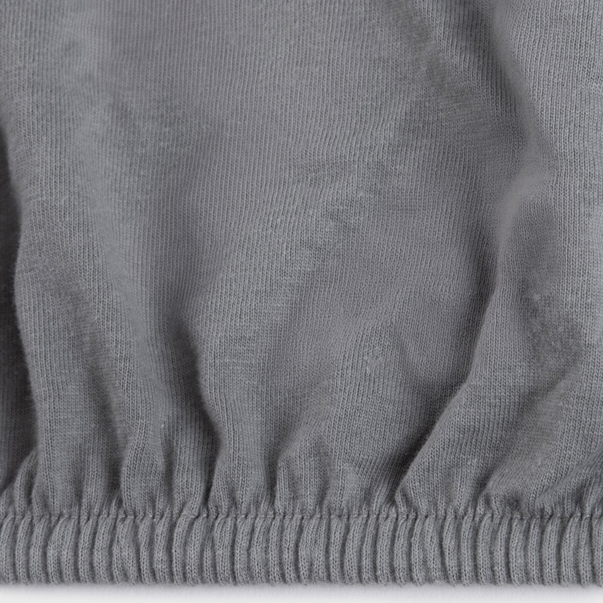 PELLY Jersey Grey Premium Bed Sheet 140x200 cm