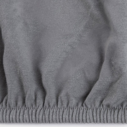 PELLY Jersey Grey Premium Bed Sheet 140x200 cm