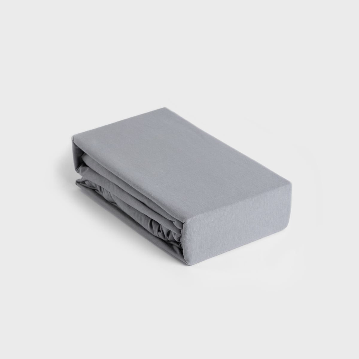 PELLY Jersey Grey Premium Bed Sheet 160x200 cm