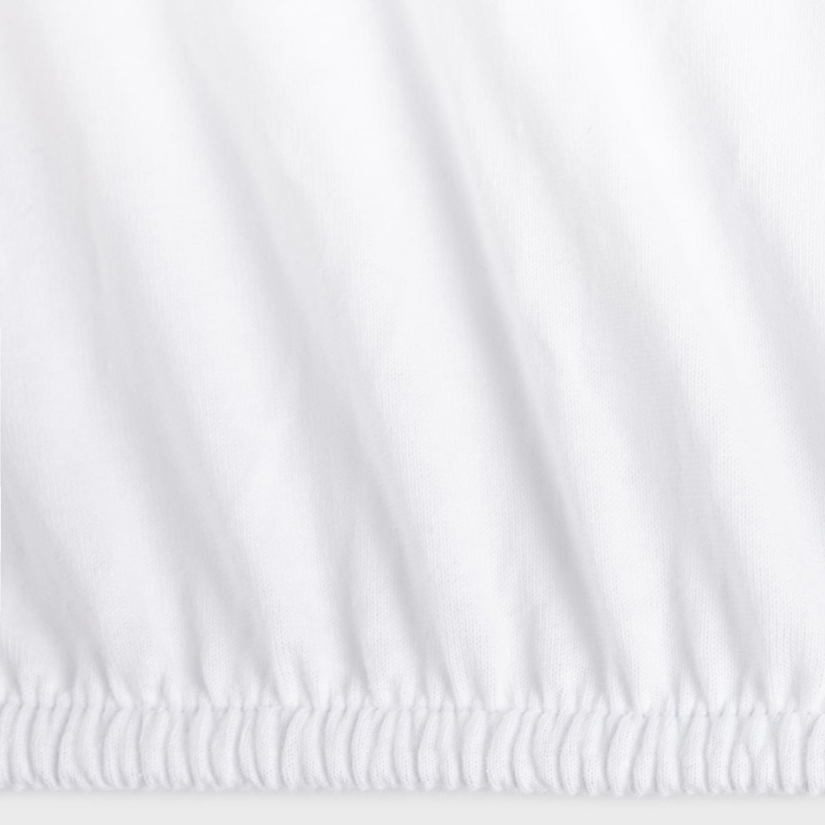 PELLY Jersey White Premium Bed Sheet 140x200 cm