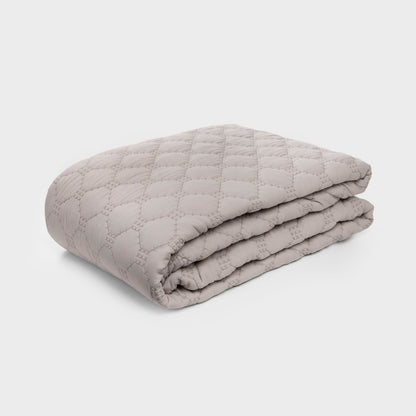 SPROUT Quilted Beige Bedspread 200x220 cm