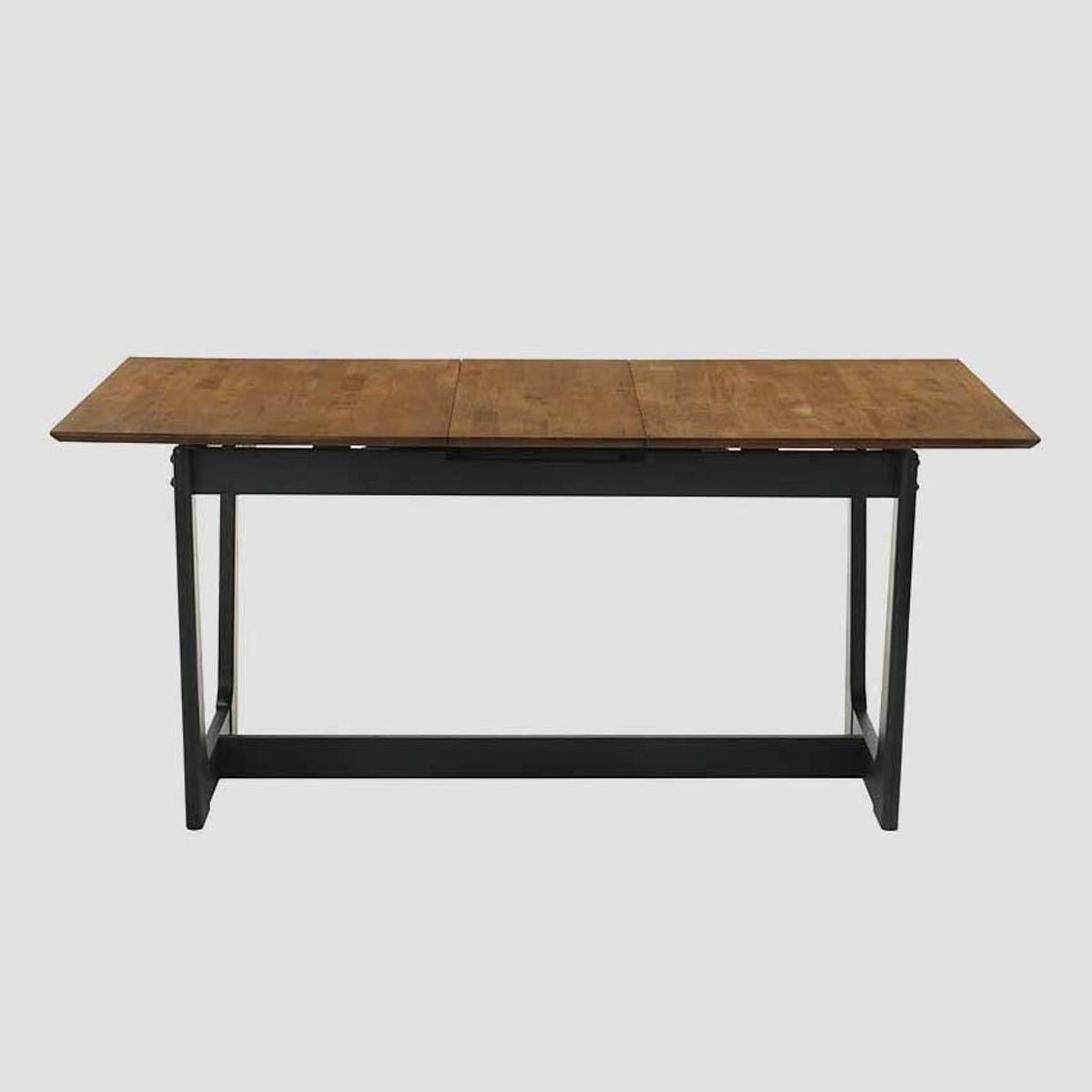 PAHKEL Rubber Wood Folding Table Adjustable 140-175x90x76 cm