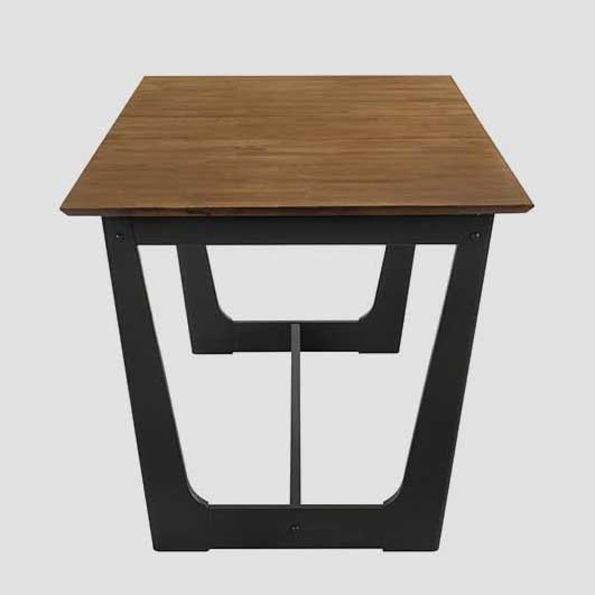 PAHKEL Rubber Wood Folding Table Adjustable 160-195x90x76 cm