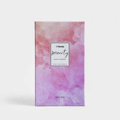 Serenity Fragrance Kit Quinice & Blueberry 210g + 10ml