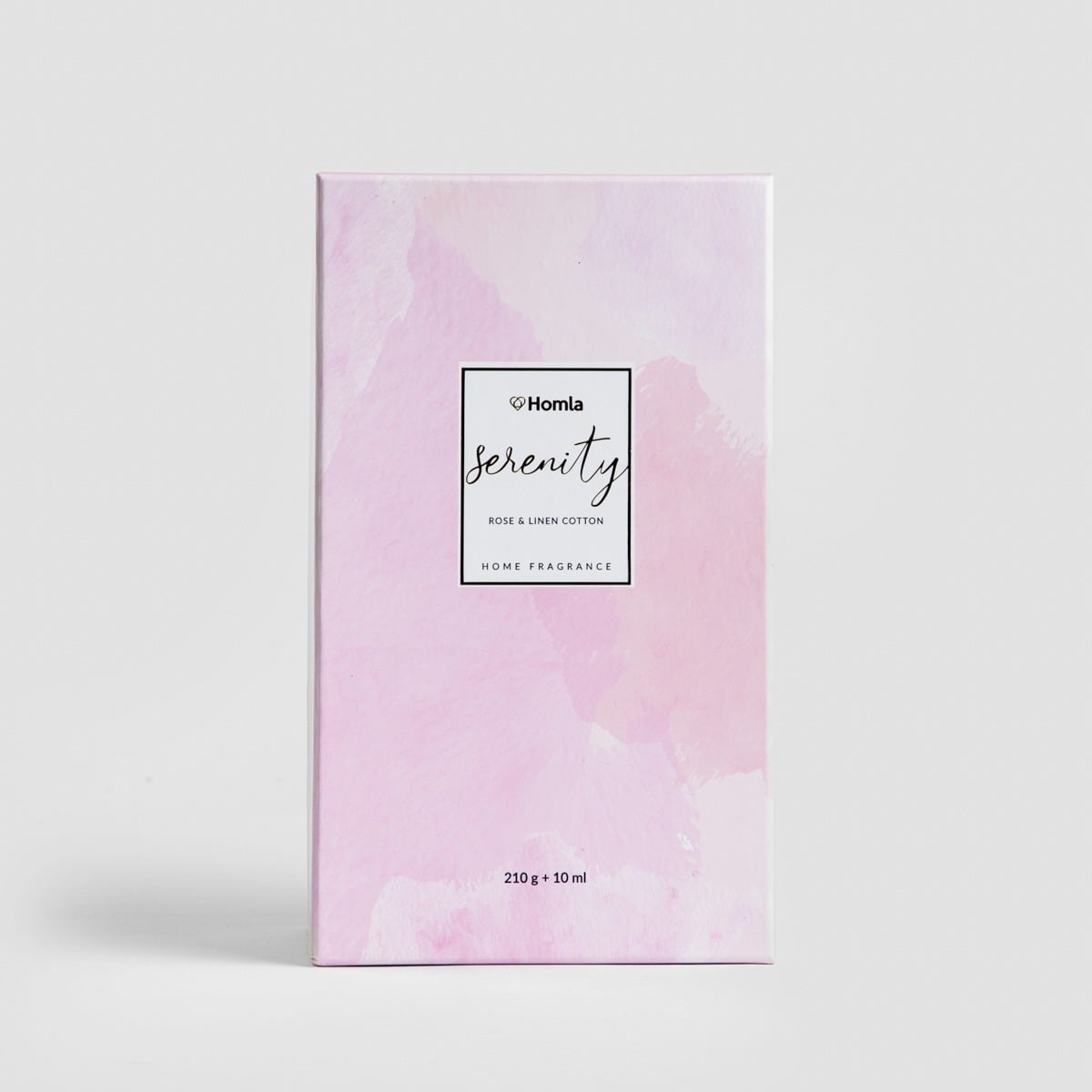 Serenity Fragrance Kit Rose & Linen Cotton 210g + 10ml