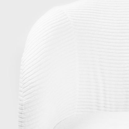 SVINGEN FASO Stucco Swivel White Armchair 65.5x77x69cm