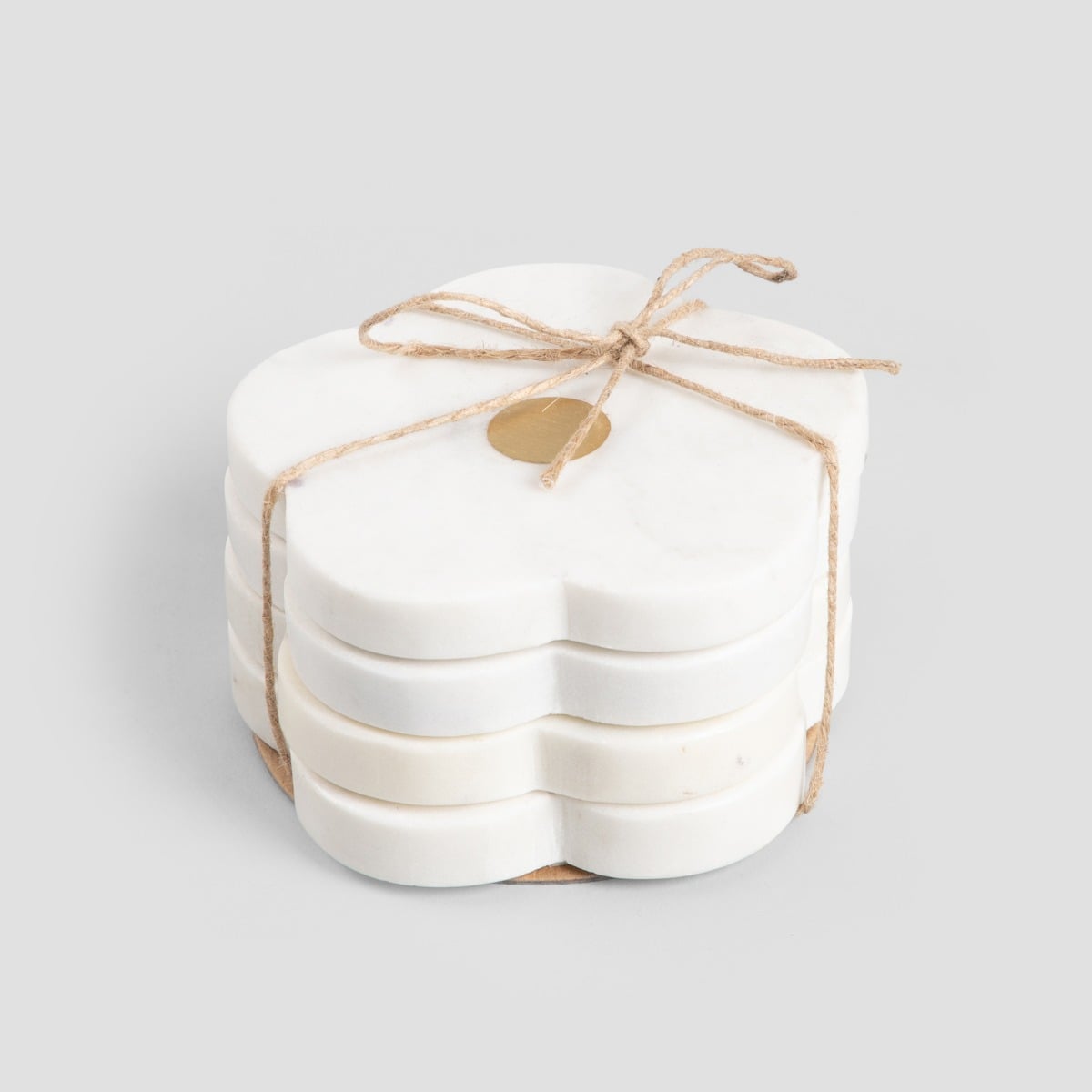 Set of coasters Set of 4 Marble Stripes Coasters - Kitchen Accessories