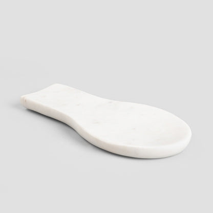 Marble Spoon Tray 23x10.5 cm - Elegant Kitchen Accessory