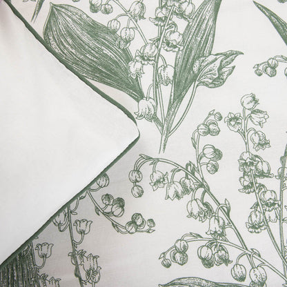 CONWALLIE Cotton Lily of the Valley Bedding Set 140x200 cm